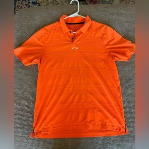 Orange Oakley shirt
